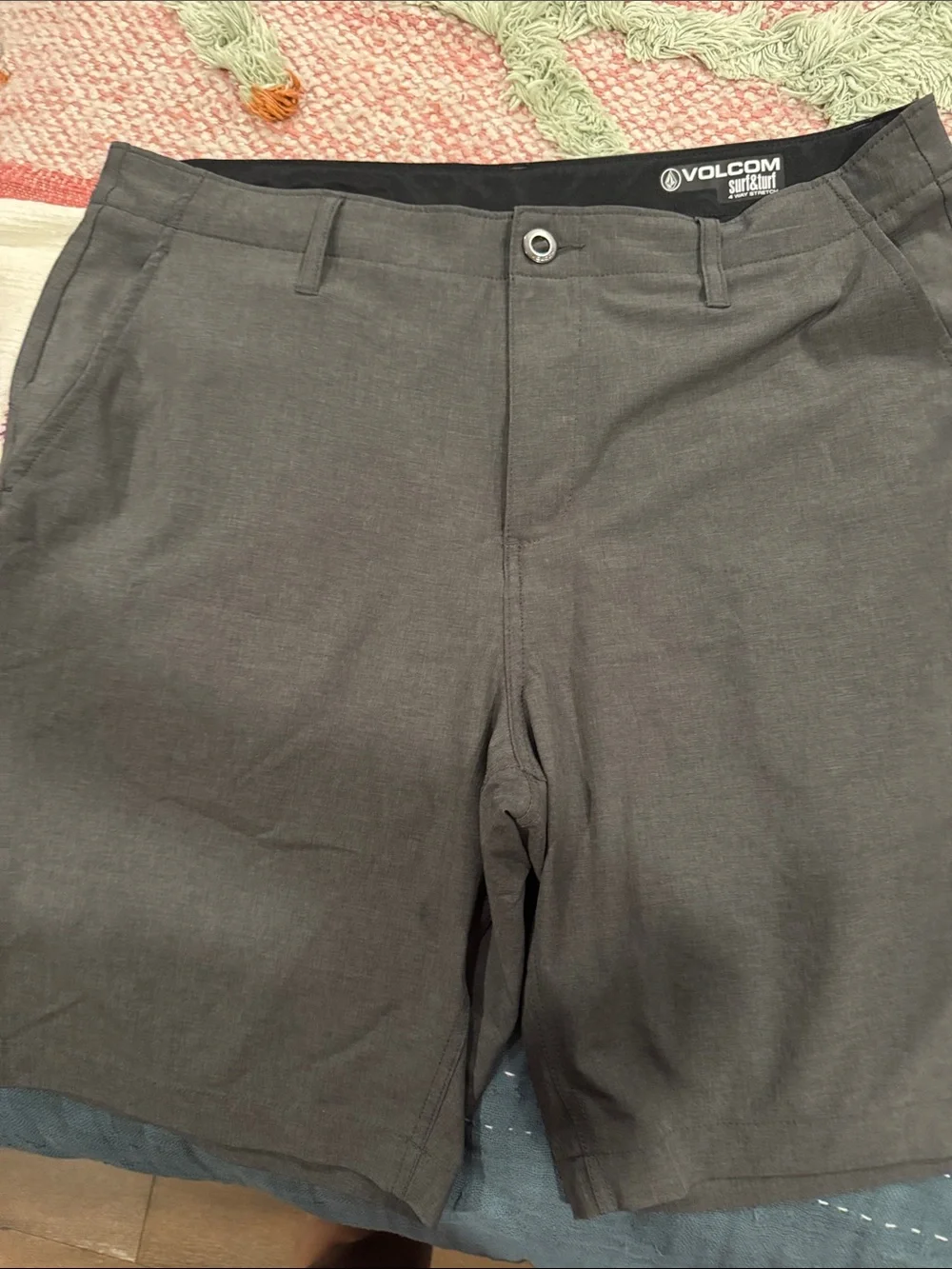 Volcom Gray Surf & Turf 4-Way Stretch Chinos